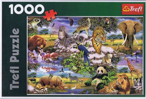 Animals of the world, 1000 brikker (1)